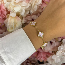 BRACELET LUXURY OR ROSE